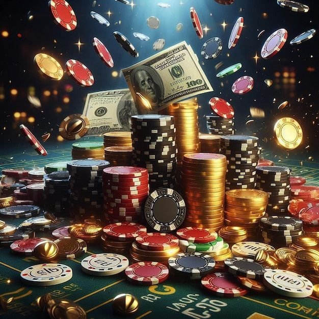 Tampilan permainan kasino di platform rog777 dengan live dealer
